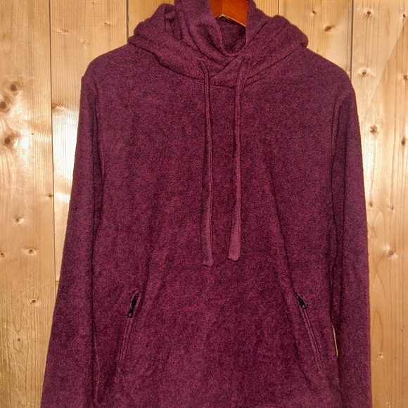 Twenty Montreal Other - Twenty Montreal Maddux Medium Heathered Drawstring Hoodie in Hero Red